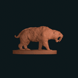 IMG_0116.gif Sabre tooth tiger smilodon standing stl