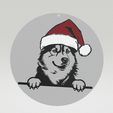 alaskan-malamute.gif Doggo Christmas Tree Ornament - Alaskan Malamute
