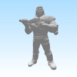 ImageToStl.com_LUNK-MOSPEADA2.stl.gif LUNK MOSPEDADA/ROBOTECH