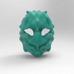 untitled.1821.gif Fichier STL MASQUE MASQUE VORONOI COSPLAY DEVIL・Design pour impression 3D à télécharger