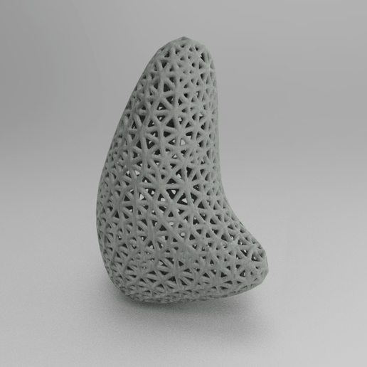 voronoi sculpture 10 3D model