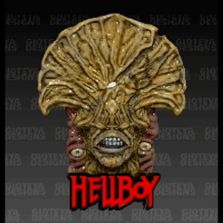 AngelDeath.gif Archivo STL Hellboy Ángel de la Muerte・Objeto para impresora 3D para descargar, GioteyaDesigns
