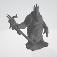 hobbitgoblinking.gif GOBLIN KING MINIATURE MODEL FOR FANTASY GAMES DND RPG