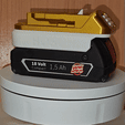 ezgif.com-crop.gif BOSCH PRO on DEWALT Battery adapter
