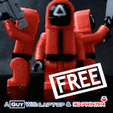 ezgif.com-gif-maker-1.gif Free STL file Mini Figurine Guard 5cm・3D printing design to download