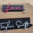 Gif.gif Swiftie Wall-Mount CD Case Display with Interchangeable Titles for Taylor Swift Albums