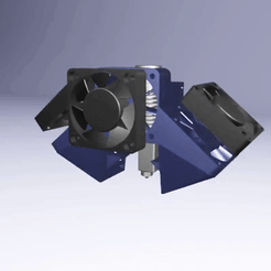 TURBINE-ANYCUBIC-EXULT3D.gif STL file (VERSION 2) SILENT TURBINE VENTILATION FOR 3D PRINTERS. (VERSION 2) SILENT TURBINE VENTILATION FOR 3D PRINTERS.・Template to download and 3D print