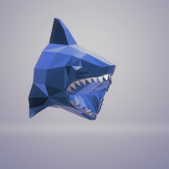 ABB_048.gif Файл STL акула・Дизайн 3D принтера для загрузки