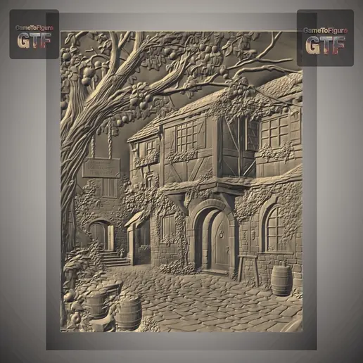 pinterest-bulk-8 (1) | Classical-art | Bas-Relief, 3D Relief, Wall Art, STL 3D model