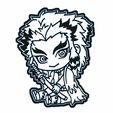 GIF.gif STL file KYOJURO RENGOKU COOKIE CUTTER DEMON SLAYER'S・Model to download and 3D print