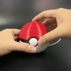 giphy-41.gif Pokeball charger stand - No support - Multicolor