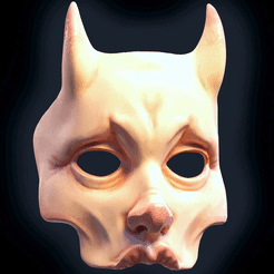 GX1X.gif masque tragique de femme démon