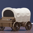 ezgif-7-c4d355b2fe.gif MTG OUTLAWS DECK BOX COMPATIBLE WITH COMMANDER DECKS: covered wagon