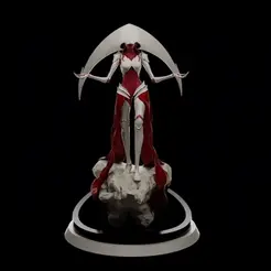 0001-0191-13.gif STL file Elesh Norn Sculpture - Unleash the Power of Phyrexia! MTG・3D print design to download