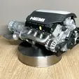HEMI.gif 345 cui (5.7 L) HEMI engine style + ZF8 gearbox