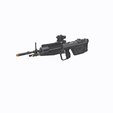 M392_2.3433_1080x1080_GIF.gif M392 Assault Rifle - Halo - Printable 3d model - STL + CAD bundle - Commercial Use