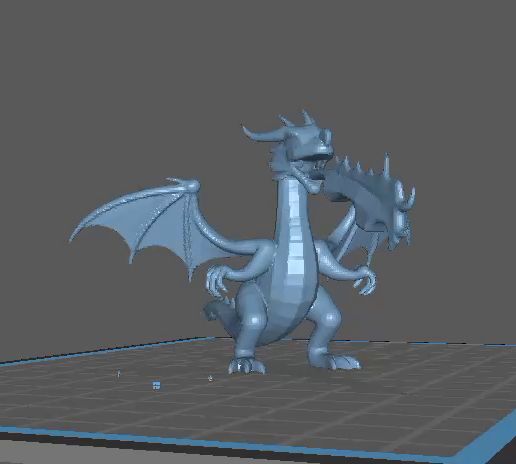 🔥 Fire Dragon・ STL File for 3D printing・Cults