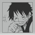 luffy.gif Luffy smile One Piece 2D Art