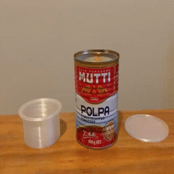 Fast-4.gif STL file Moisture absorber container using empty cans・3D printer design to download