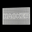 hacker.gif 🖥️ HACKER TEXTFLIP - Optical illusion and a good gift to technology enthusiasts 3d model download in STL