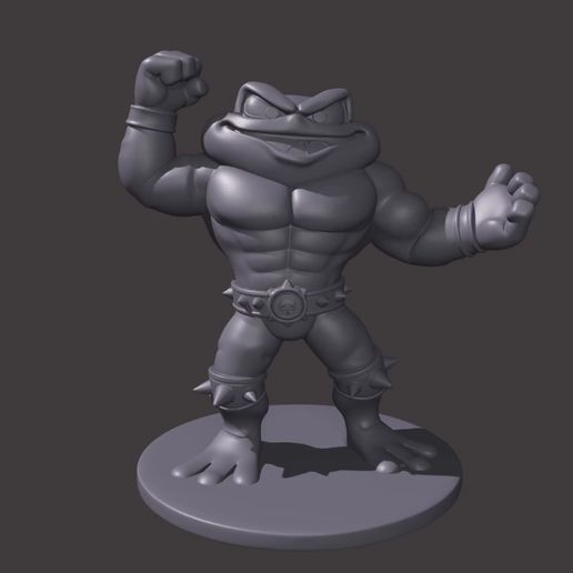 🕹️ ZITZ - BATTLETLETOADS - 3D figure Infinity/Disney style・ STL File ...