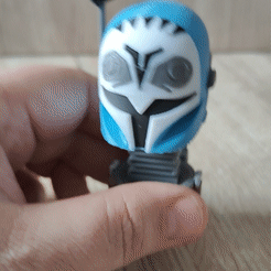 bo-katan.gif Free STL file Star Wars Bo-Katan Kryze Springie・3D printable model to download