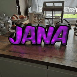 jana2.gif Archivo STL Jana Marquee・Objeto imprimible en 3D para descargar