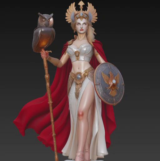 athena.mp4 Athena Parthenos