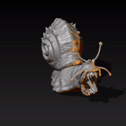 ChaosSnailGif.gif STL file Chaos Snails・3D printing template to download, standartpainting
