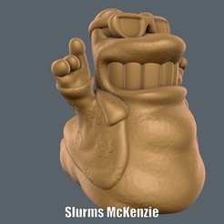Slurms McKenzie.gif Download free STL file Slurms McKenzie (Easy print no support) • 3D printable model, Alsamen