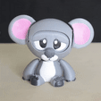 GifCabeza.gif Archivo STL Koala Moodis・Plan de impresión en 3D para descargar