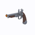 720x720_GIF.gif Sailor Pistol - Sea of Thieves - Printable 3d model - STL + CAD bundle - Commercial Use