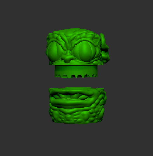 SOFUBI KAIJU GRINDER 3D model
