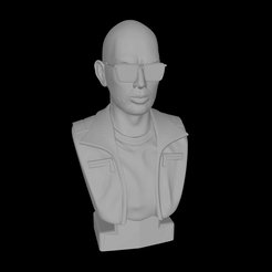 ezgif-2-4733fa220f.gif STL file Andrew Tate - Andrew Tate Bust - Andrew Tate 3D Model - ANDREW TATE TOP G - TOP G・3D printing design to download