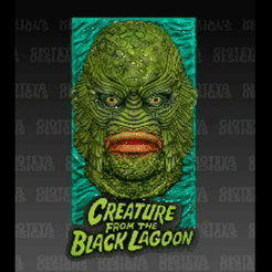 Creature.gif STL-Datei Klassisches Monster Die Kreatur aus der Schwarzen Lagune・3D-druckbare Vorlage zum herunterladen, GioteyaDesigns