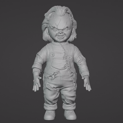 Chucky Doll - 3D MODEL STL 3D model