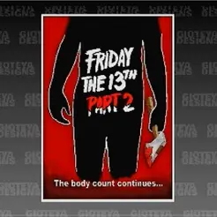 GIF.gif Friday the 13th Part 2 Poster