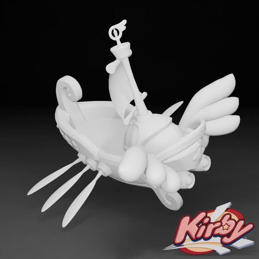 Armature2.mp4 Kirby's Lor Starcutter Spaceship / Nave Estelar Lor Starcutter de Kirby / Kirby's Lor Starcutter Spaceship