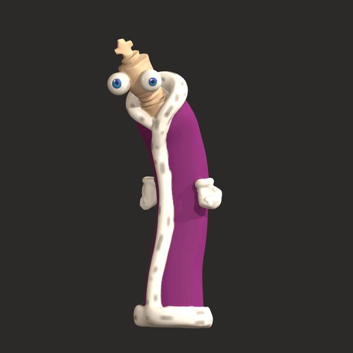 IMG_5053.gif kinger Figure and keychain  from the amazing digital circus