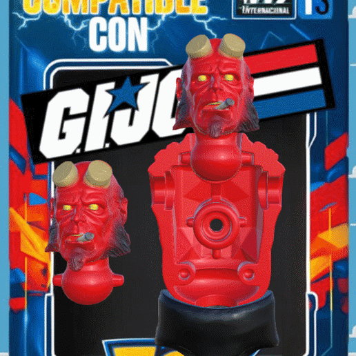 cabeza hellboy para gg