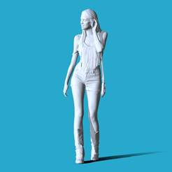 10.gif OBJ file character p10・3D print design to download