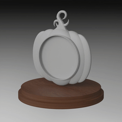 Pumpkin-Frame.gif STL file Hagrid's Hut Pumpkin Frame - Harry Potter Inspired Model・3D printable model to download