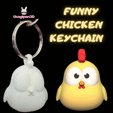 Holder-Post-para-Instagram-Quadrado-3.gif Funny  Chicken Keychain