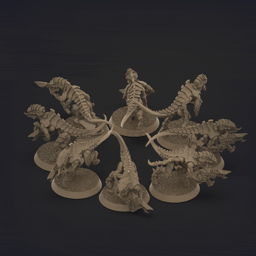 FREE BROOD LITTLE  SPACE BUGS MODERN 3D model