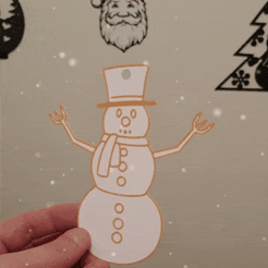 20231130_214741.gif глобус снеговика, настенный снеговик, line art снеговик, 2d art рождественский глобус