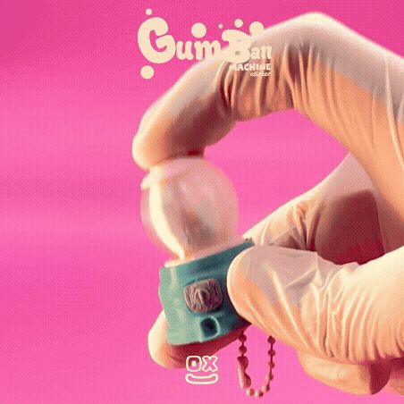 gumball-machine-cults-cover.gif Pocket Gumball Machine Clicker - Retro Decoration Keychain