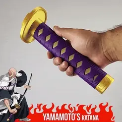 Ryujin Jakka - Katana de Yamamoto - Bleach