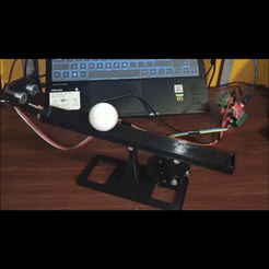 ezgif.com-video-to-gif-1.gif Archivo STL Maqueta sistema Ball and beam (Bola-balanza)・Objeto de impresión 3D para descargar