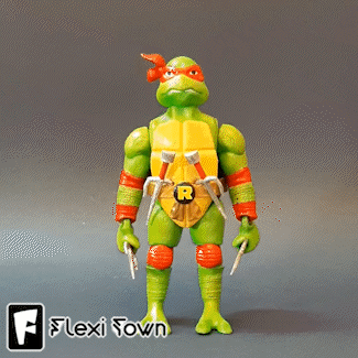 tortue ninja turtles TMNT - fake - blister français - TURTLES FIGHTERS
