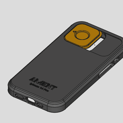 Iphone14Pro-camera.gif STL-Datei Iphone 14 Pro Tasche mit Kameraabdeckung・Modell zum Herunterladen und 3D-Drucken, Amentsolutions